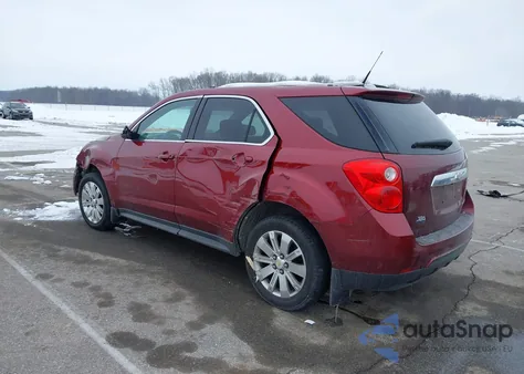 2010 Chevrolet Equinox Lt from USA, damaged, VIN 2CNALPEW4A6399324